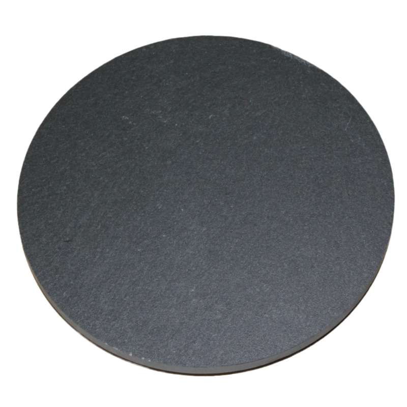 front straight edged slate coaster